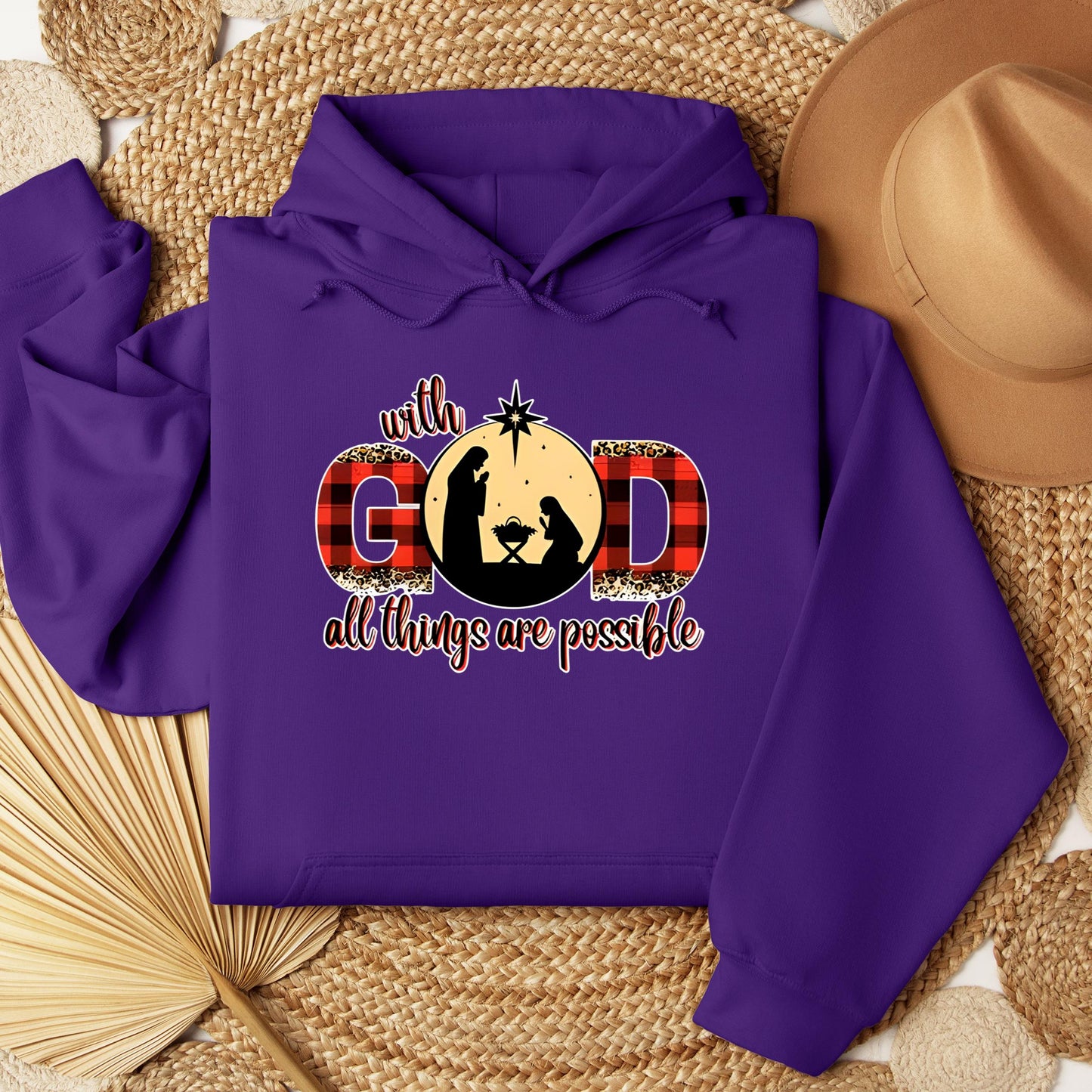 With God All Things Are Possible Nativity