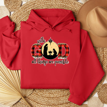 With God All Things Are Possible Nativity