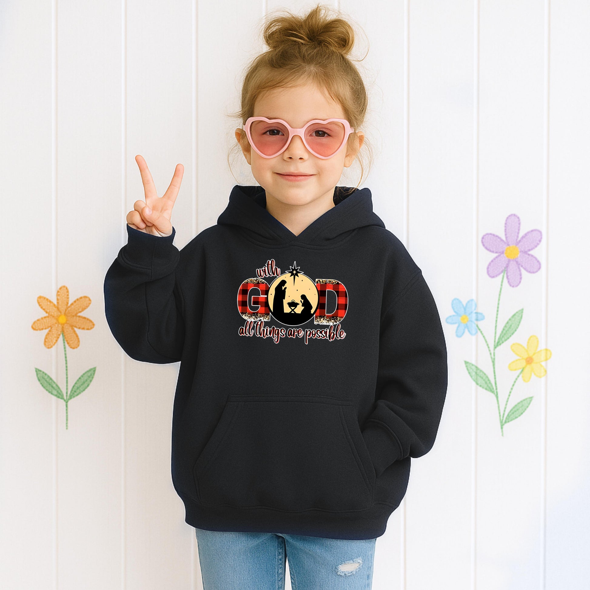 With God All Things Are Possible Nativity