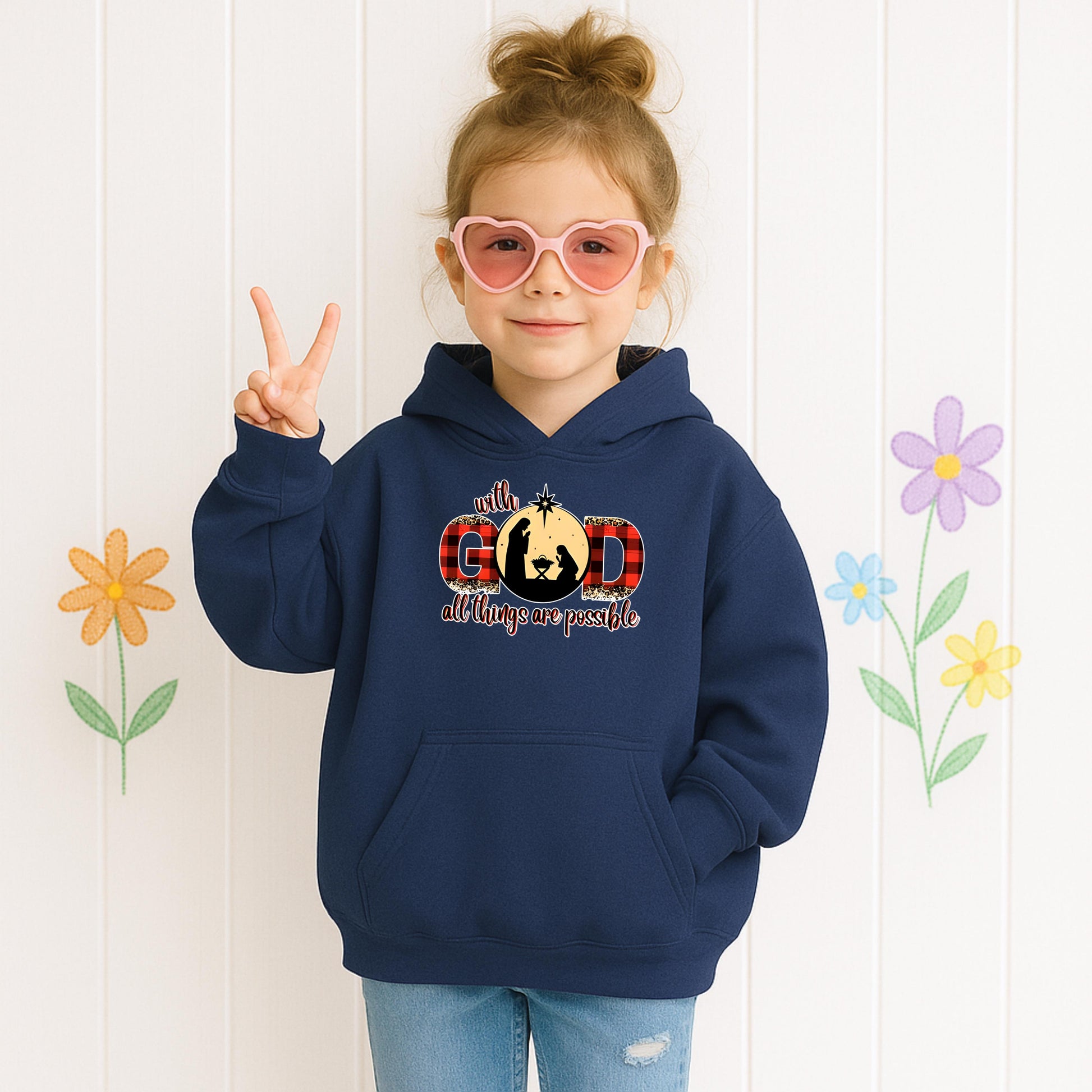 With God All Things Are Possible Nativity