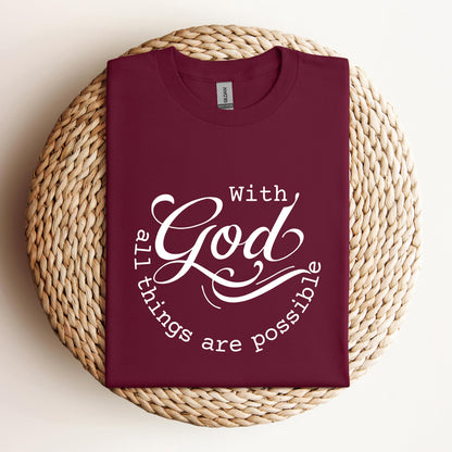 With God All Things Are Possible