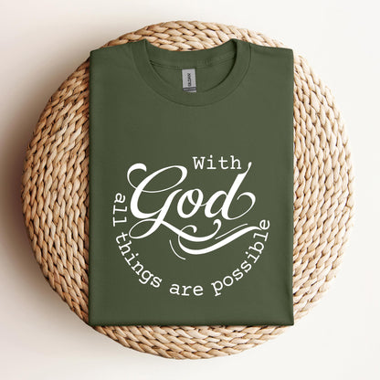 With God All Things Are Possible