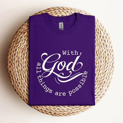 With God All Things Are Possible