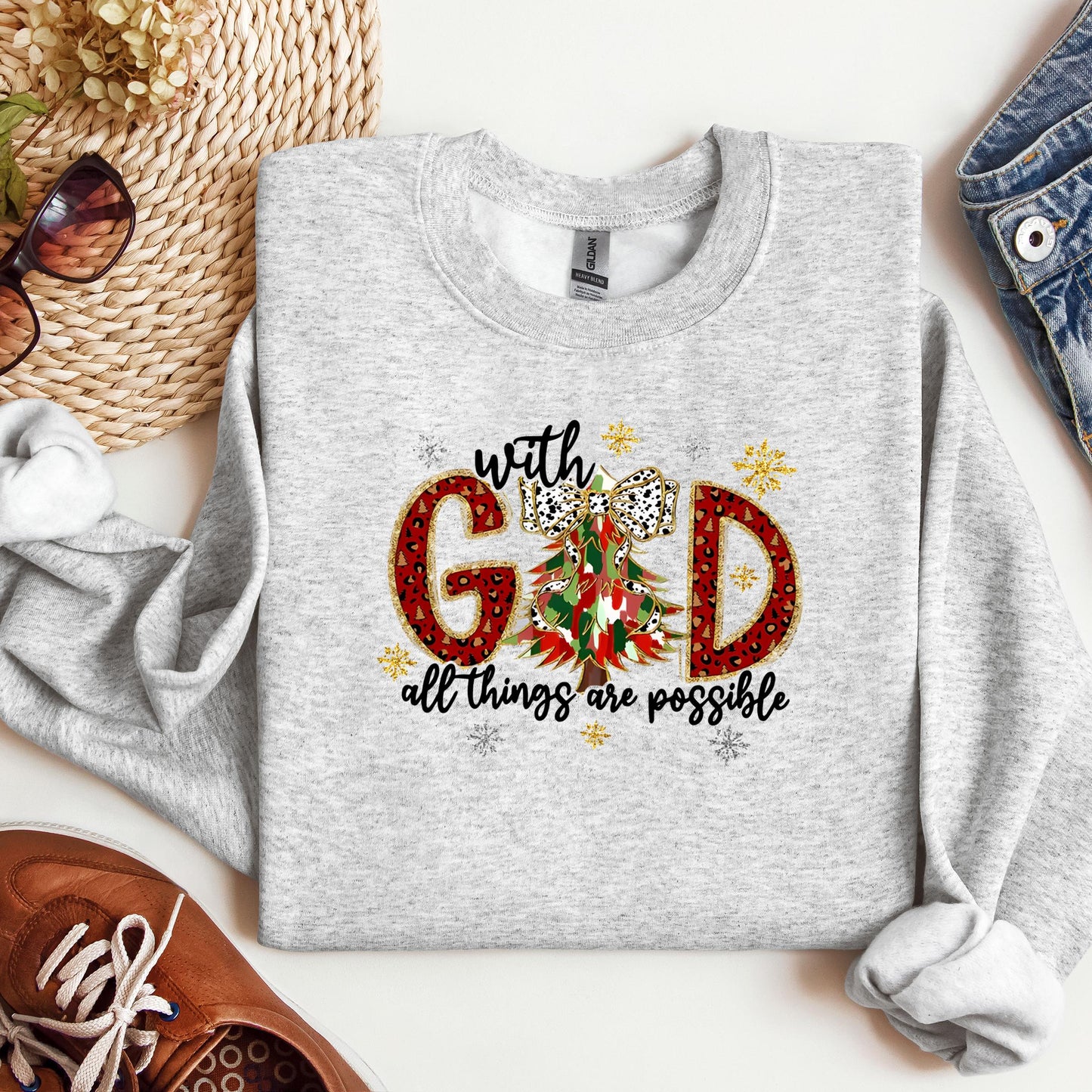 With God All Things Possible Nativity 01