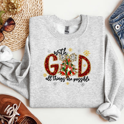 With God All Things Possible Nativity 01