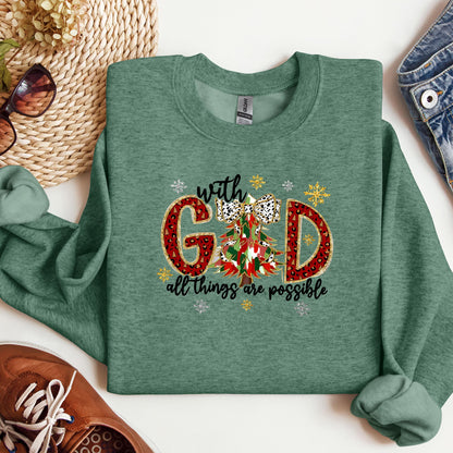 With God All Things Possible Nativity 01