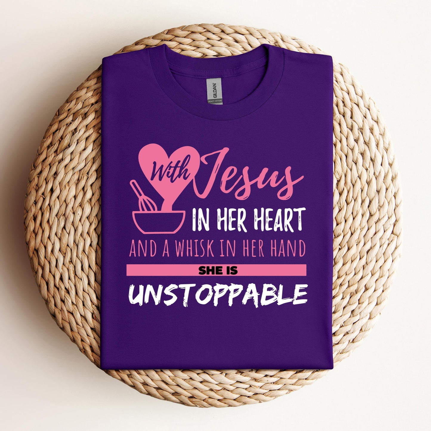 With Jesus In Her Heart And A Whisk In Her Hand She Is Unstoppable