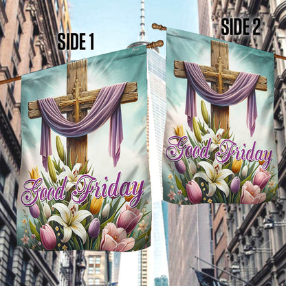 FLAGWIX  Easter Christian Cross Good Friday Flag