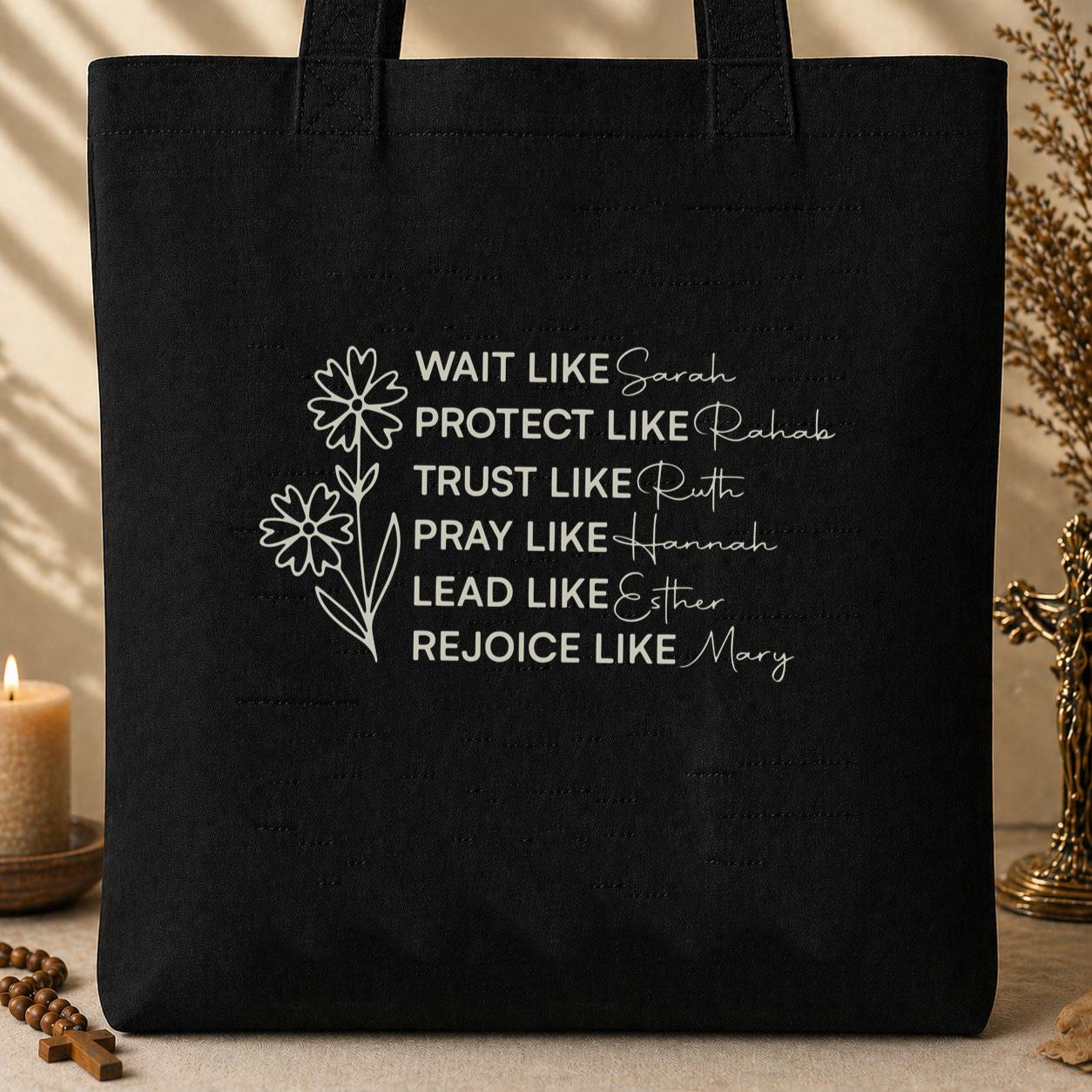 Woman Of The Bible Tote Bag