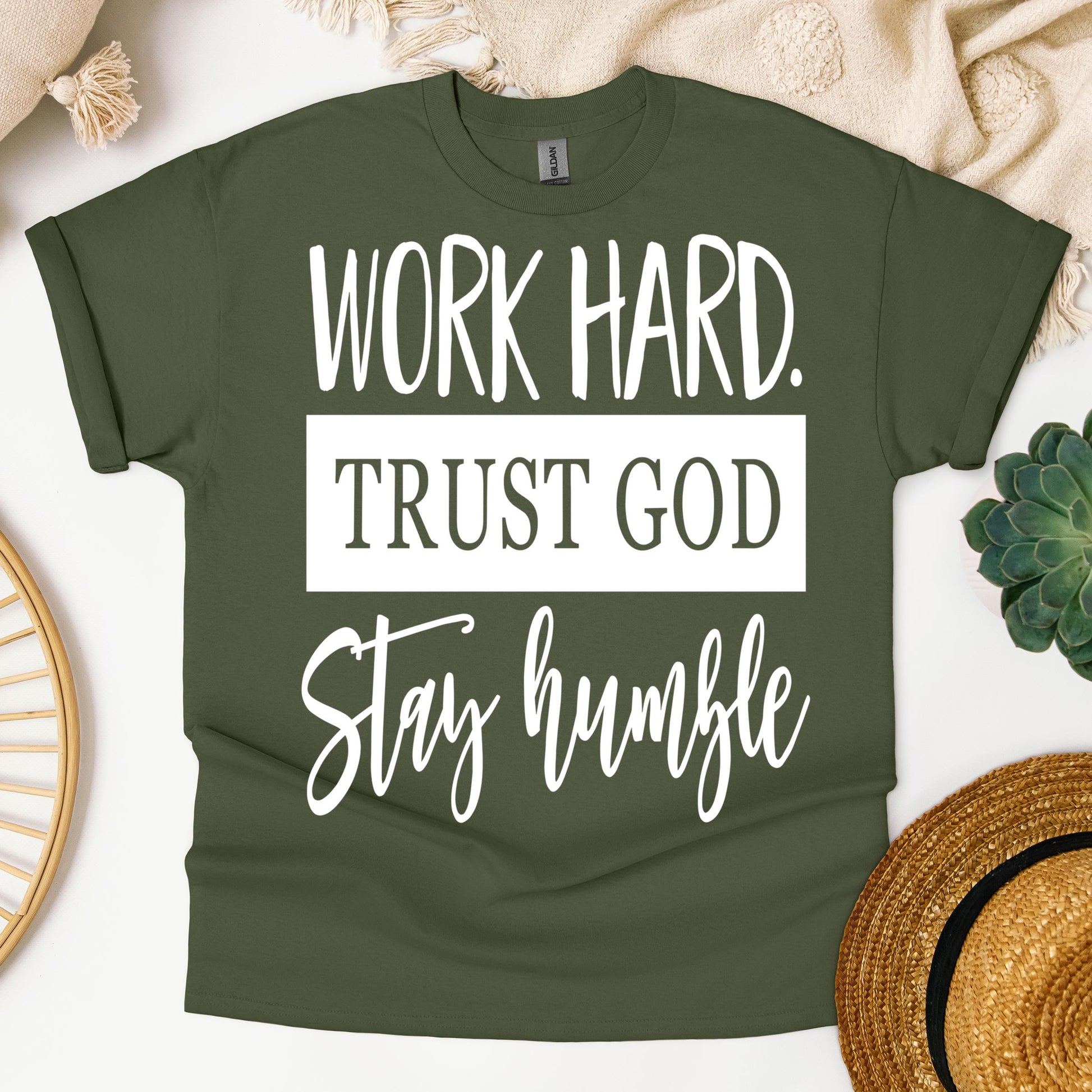 Work Hard Trust God Stay Humble 01