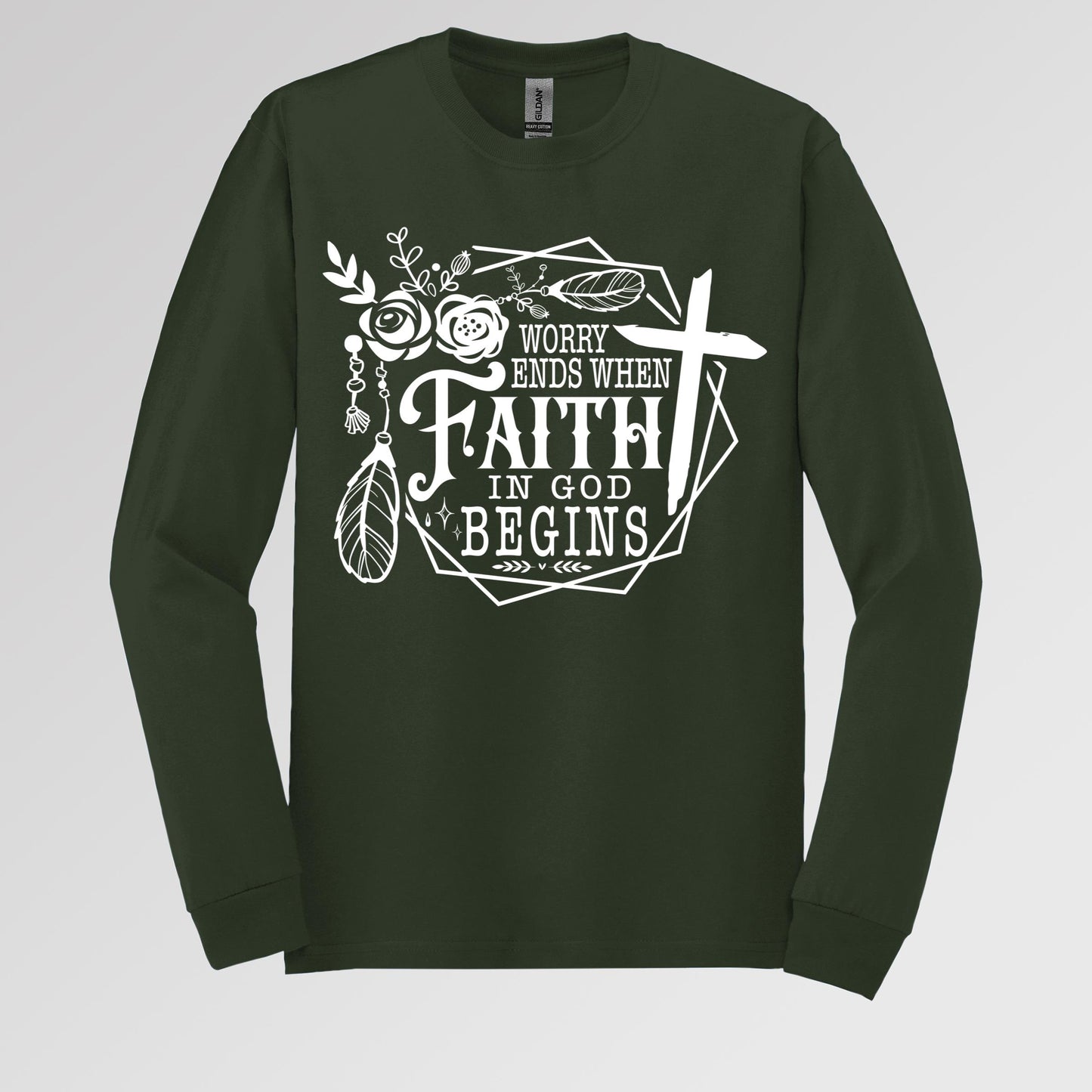 Worry Ends When Faith In God Begins 01