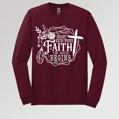Worry Ends When Faith In God Begins 01