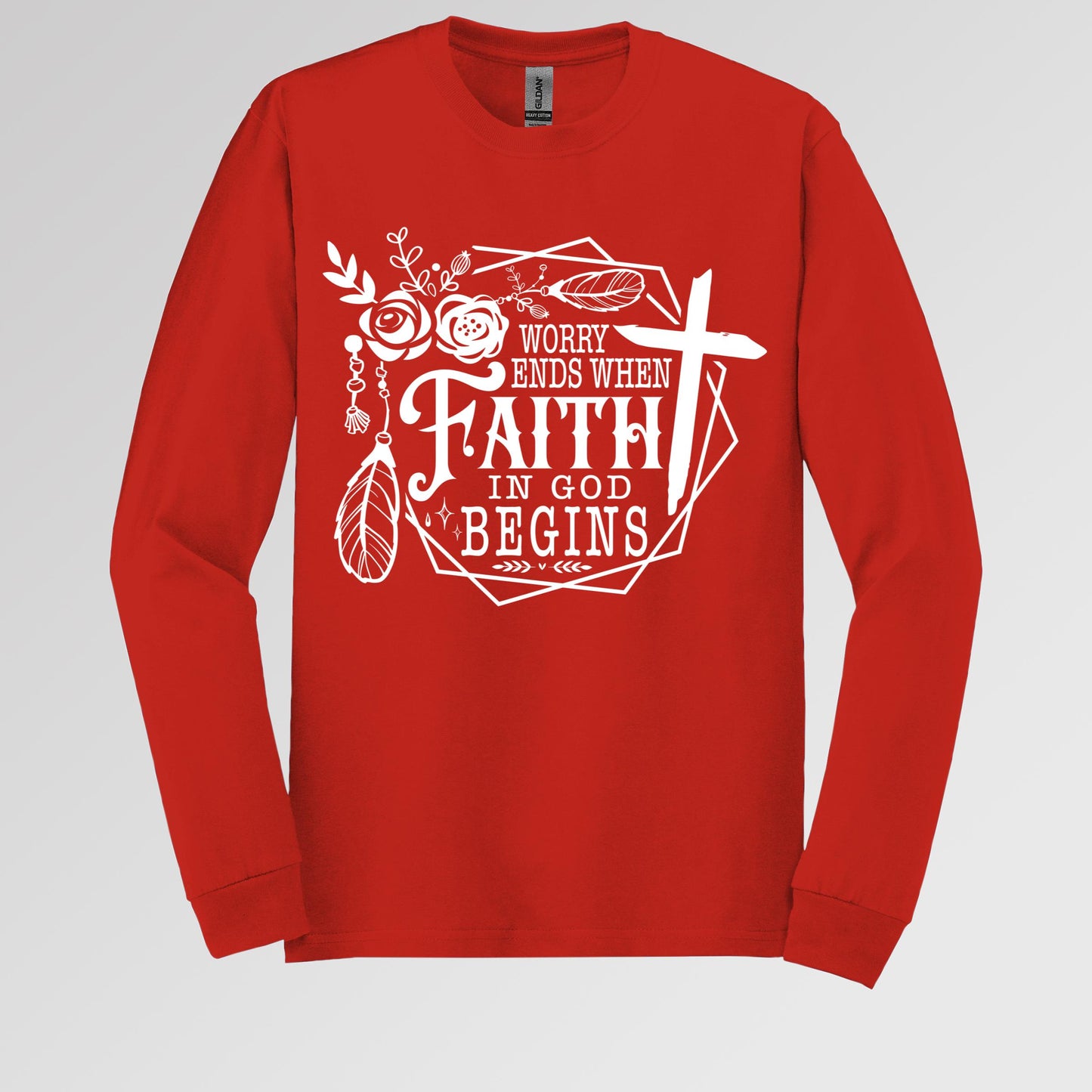 Worry Ends When Faith In God Begins 01