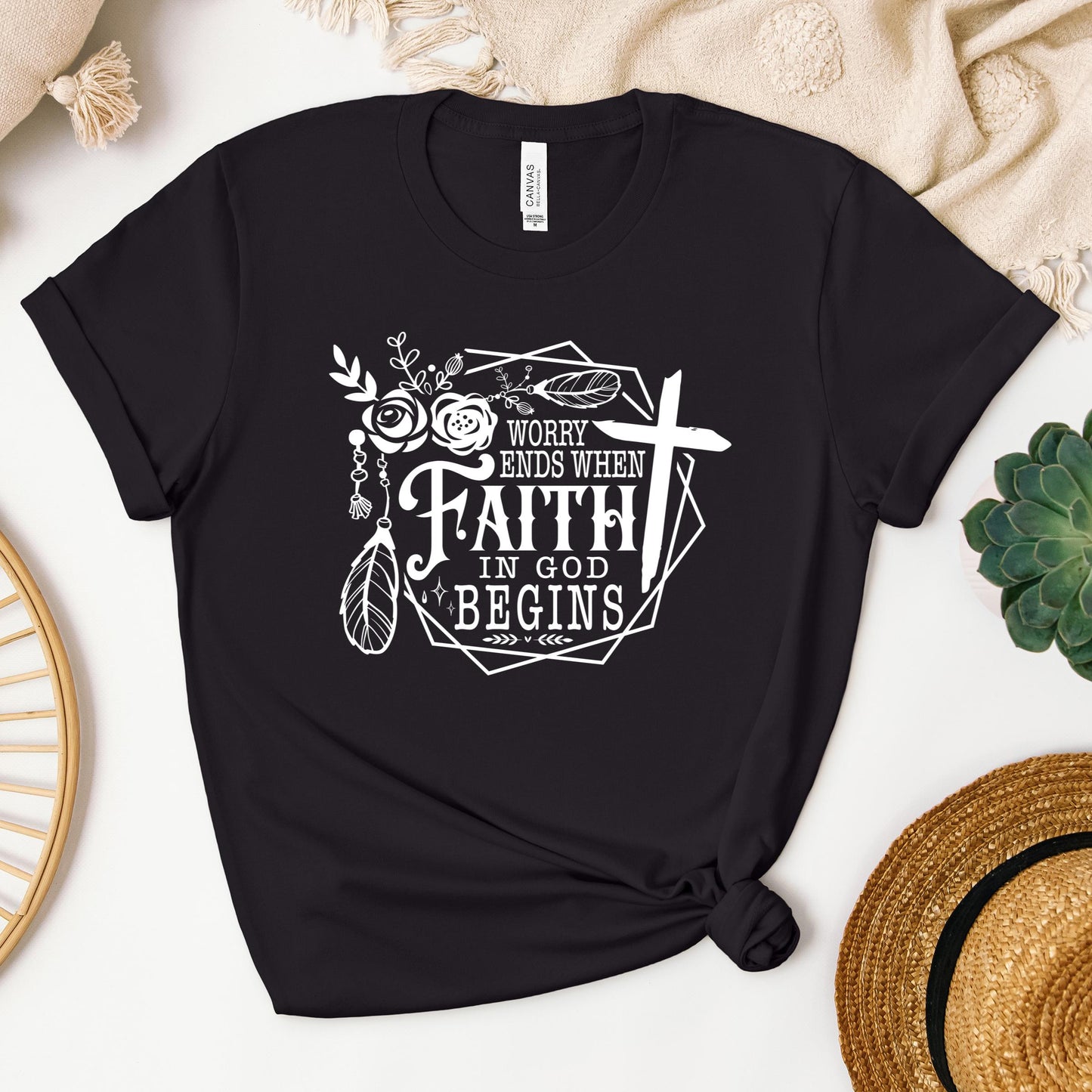 Worry Ends When Faith In God Begins 01