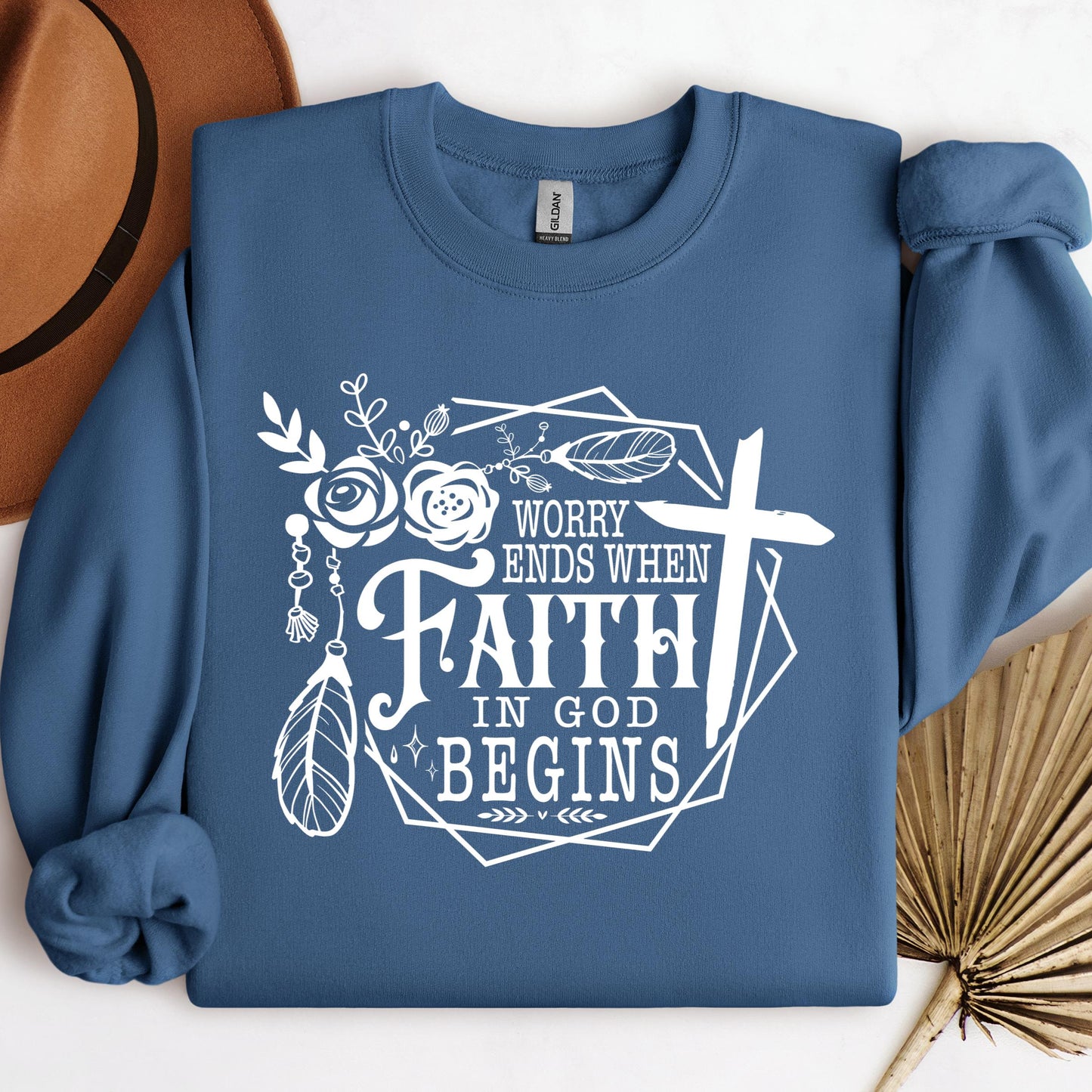 Worry Ends When Faith In God Begins 01