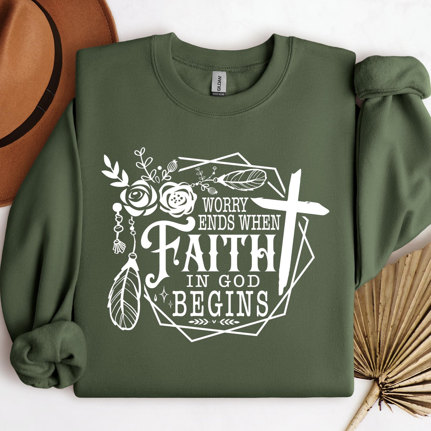 Worry Ends When Faith In God Begins 01
