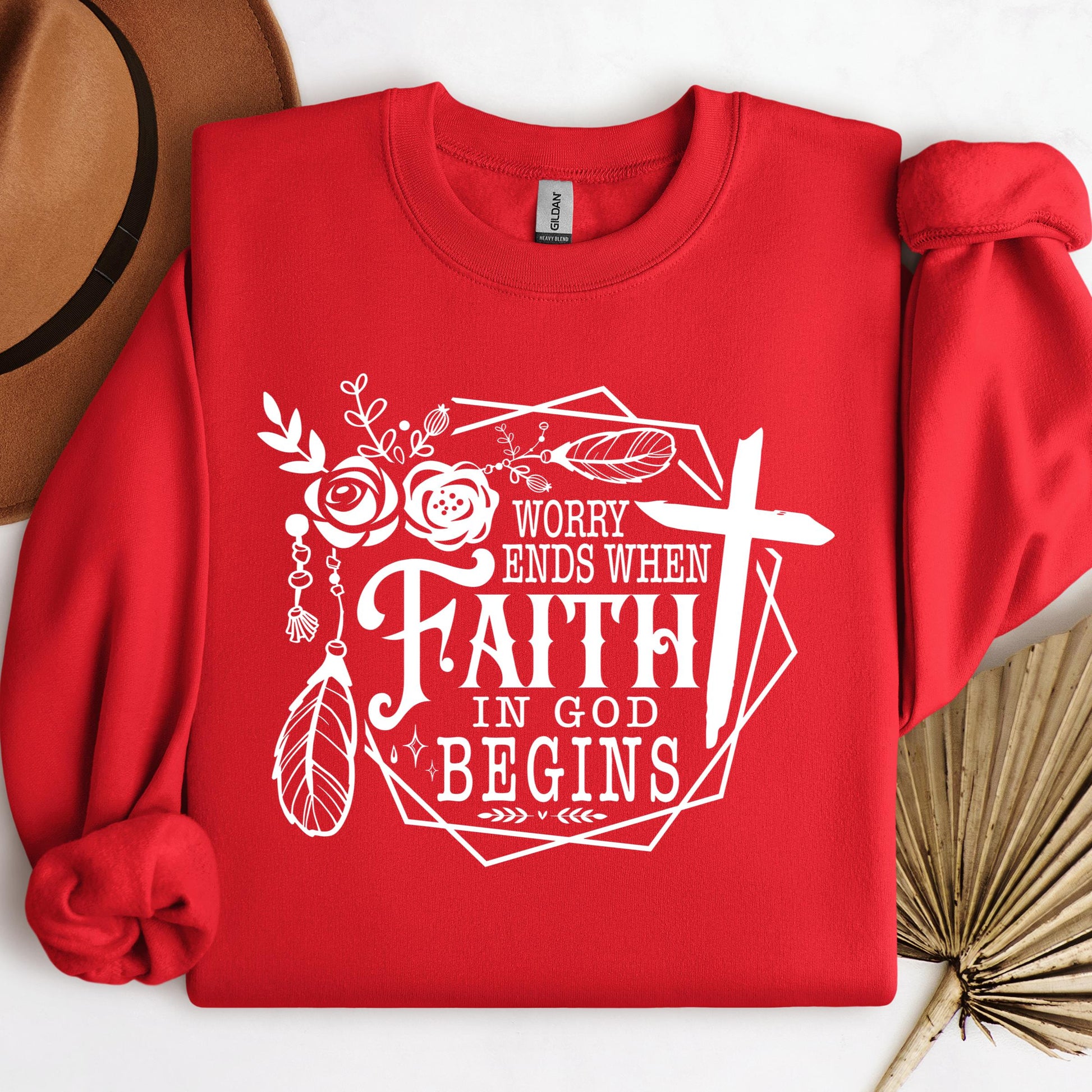 Worry Ends When Faith In God Begins 01
