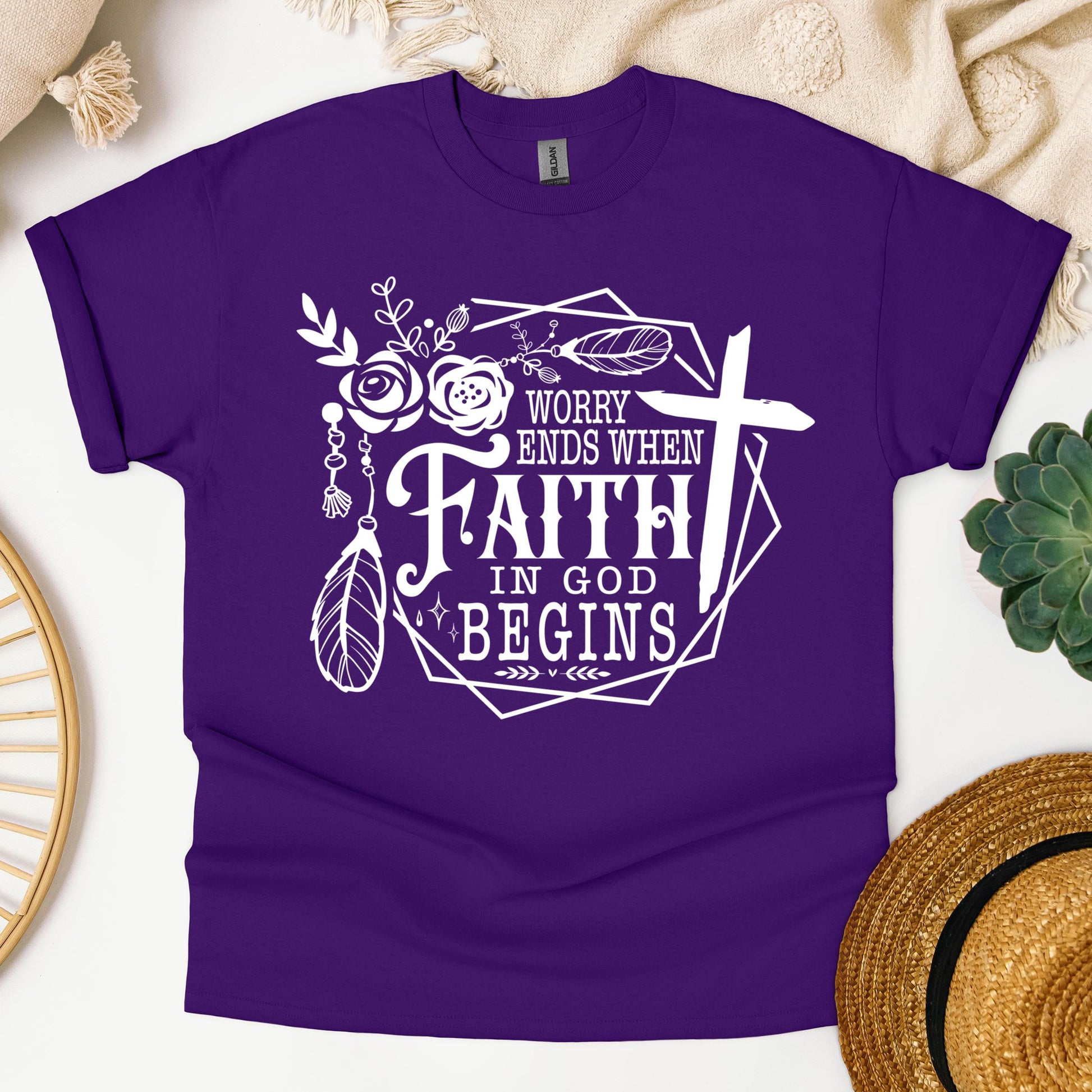 Worry Ends When Faith In God Begins 01