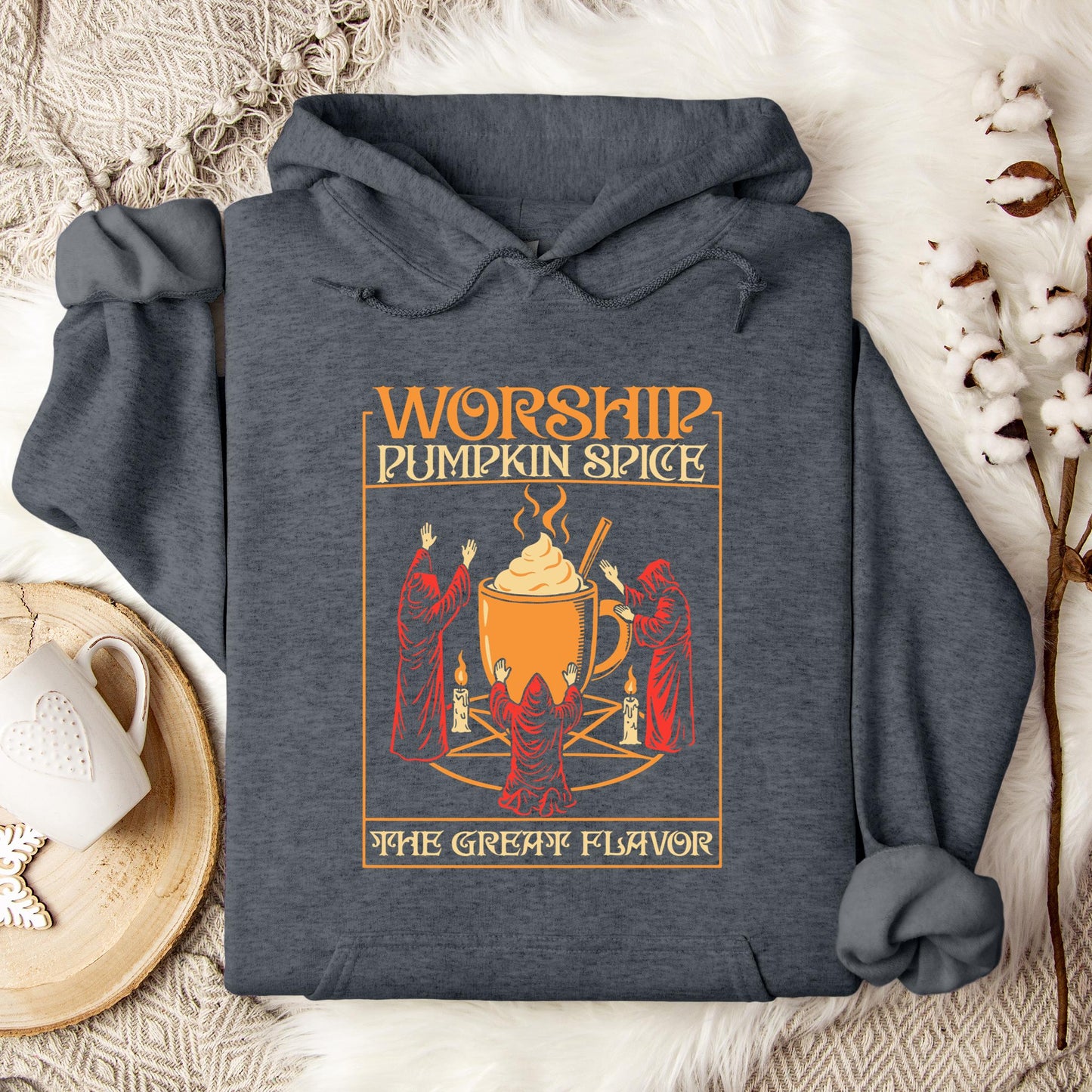 Worship Pumpkin Spice The Great Flavor Hoodie