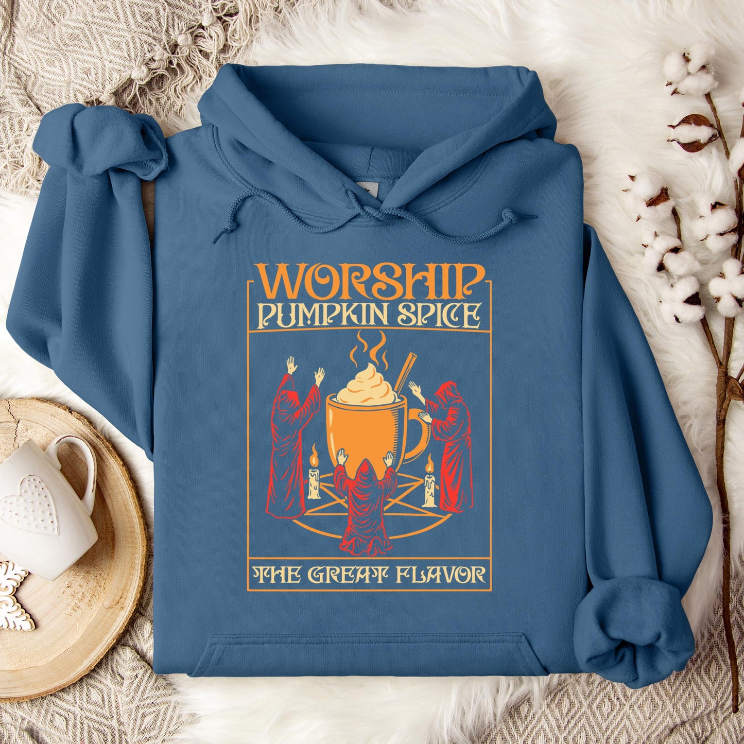 Worship Pumpkin Spice The Great Flavor Hoodie