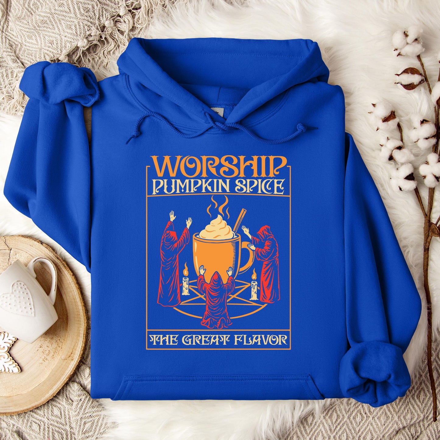 Worship Pumpkin Spice The Great Flavor Hoodie