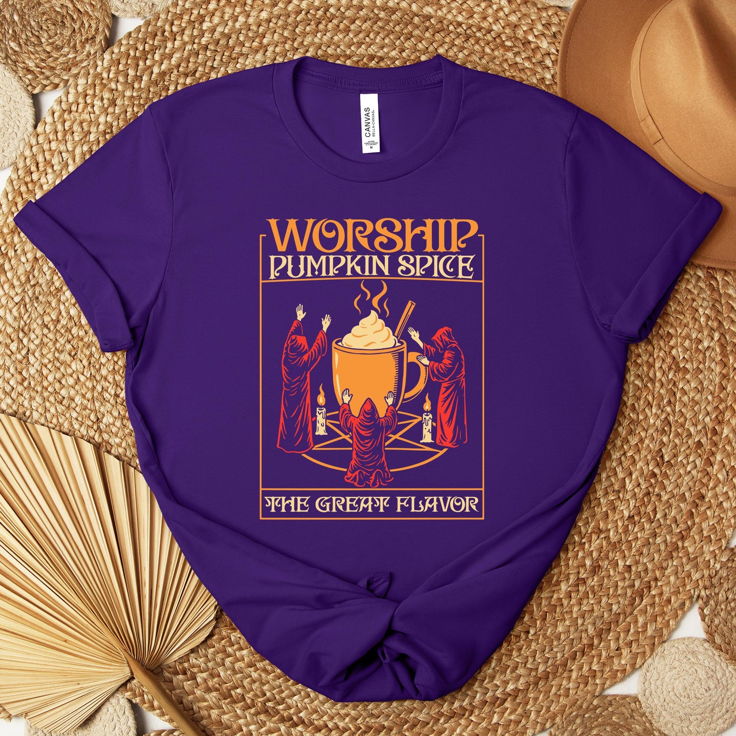 Worship Pumpkin Spice The Great Flavor Premium T-shirt