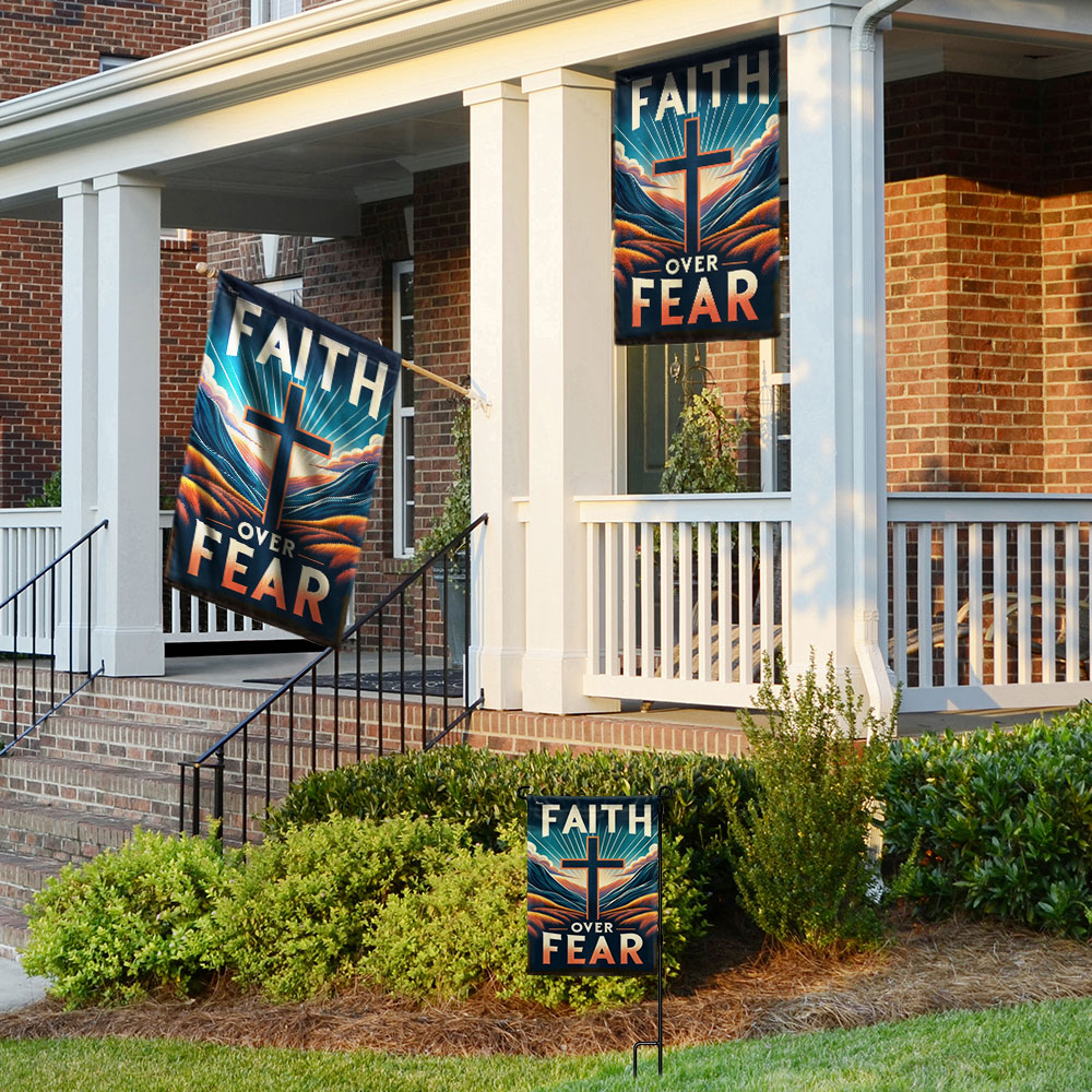 FLAGWIX  Faith Over Fear Flag