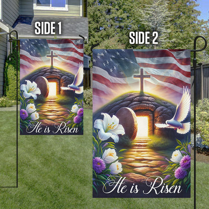 FLAGWIX  Jesus Christ, Resurrection of Jesus He Is Risen Flag