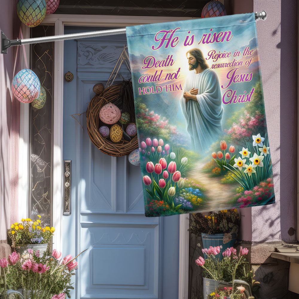 FLAGWIX  Easter Day Jesus Christ He Is Risen Resurrection of Jesus Christ Flag