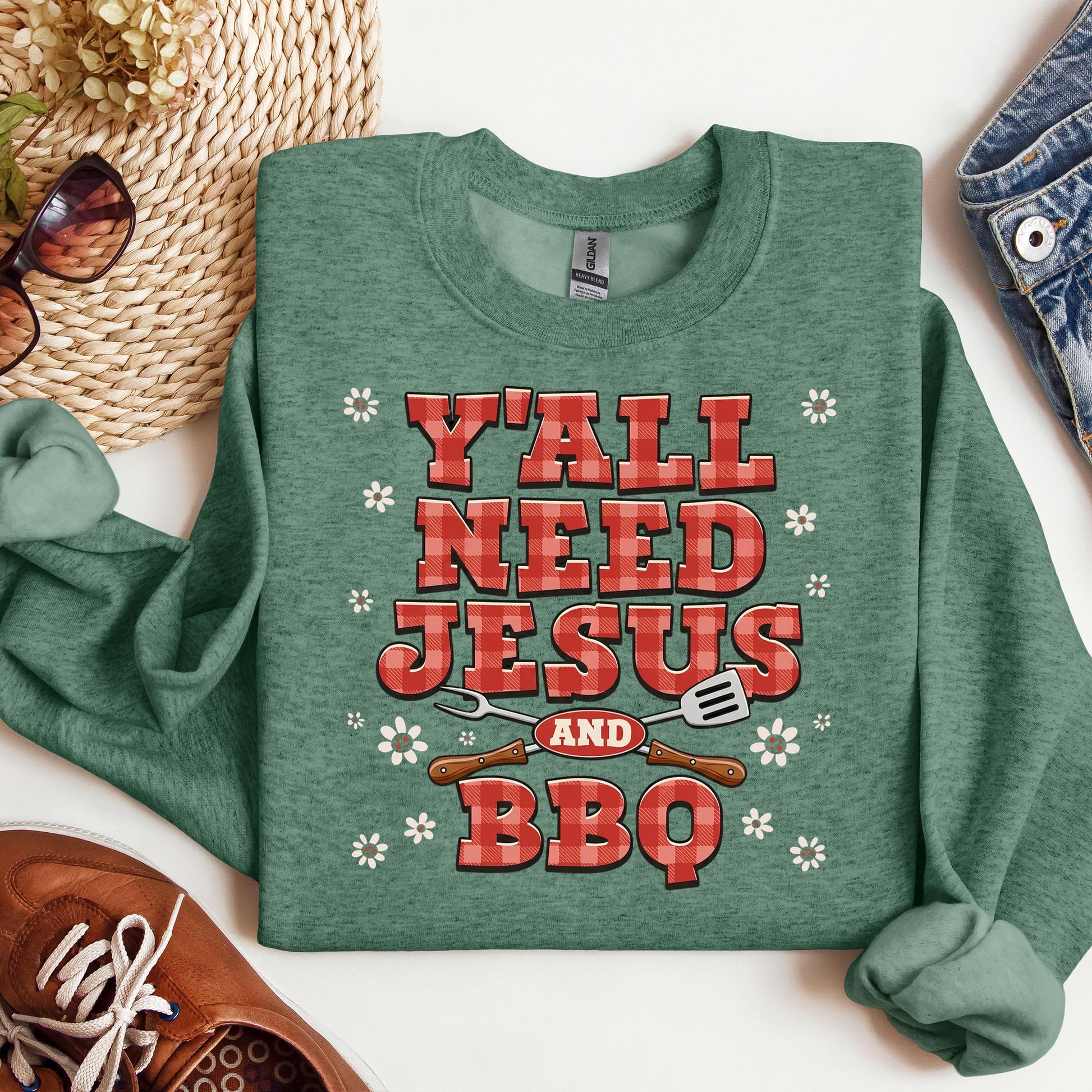 Y'all Need Jesus And Bbq 01