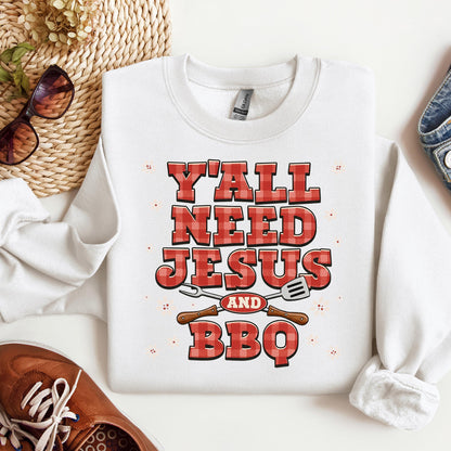 Y'all Need Jesus And Bbq 01