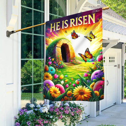 FLAGWIX  Easter Day Resurrection of Jesus He Is Risen Flag