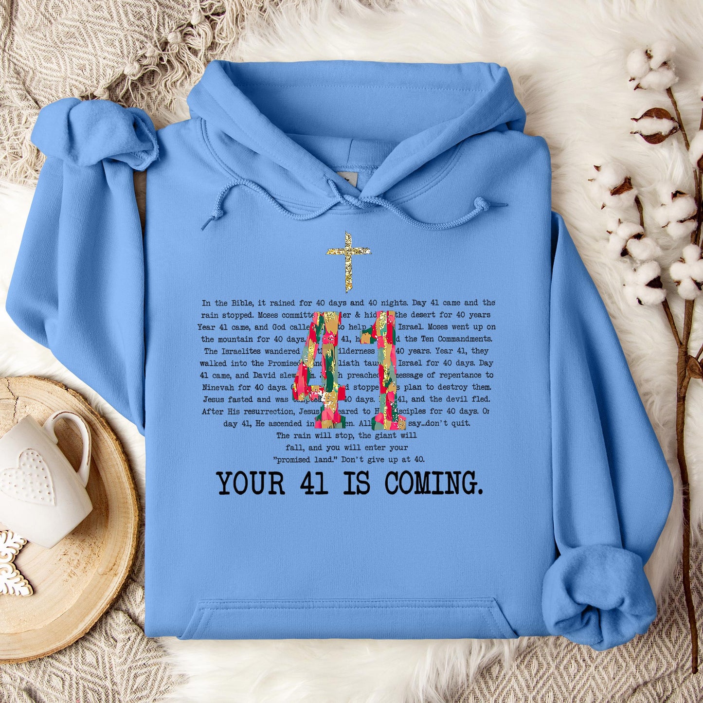 You 41 Is Coming 10 Hoodie