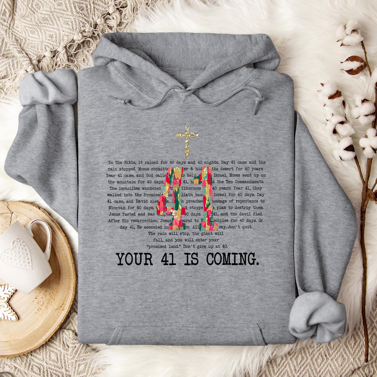 You 41 Is Coming 10 Hoodie