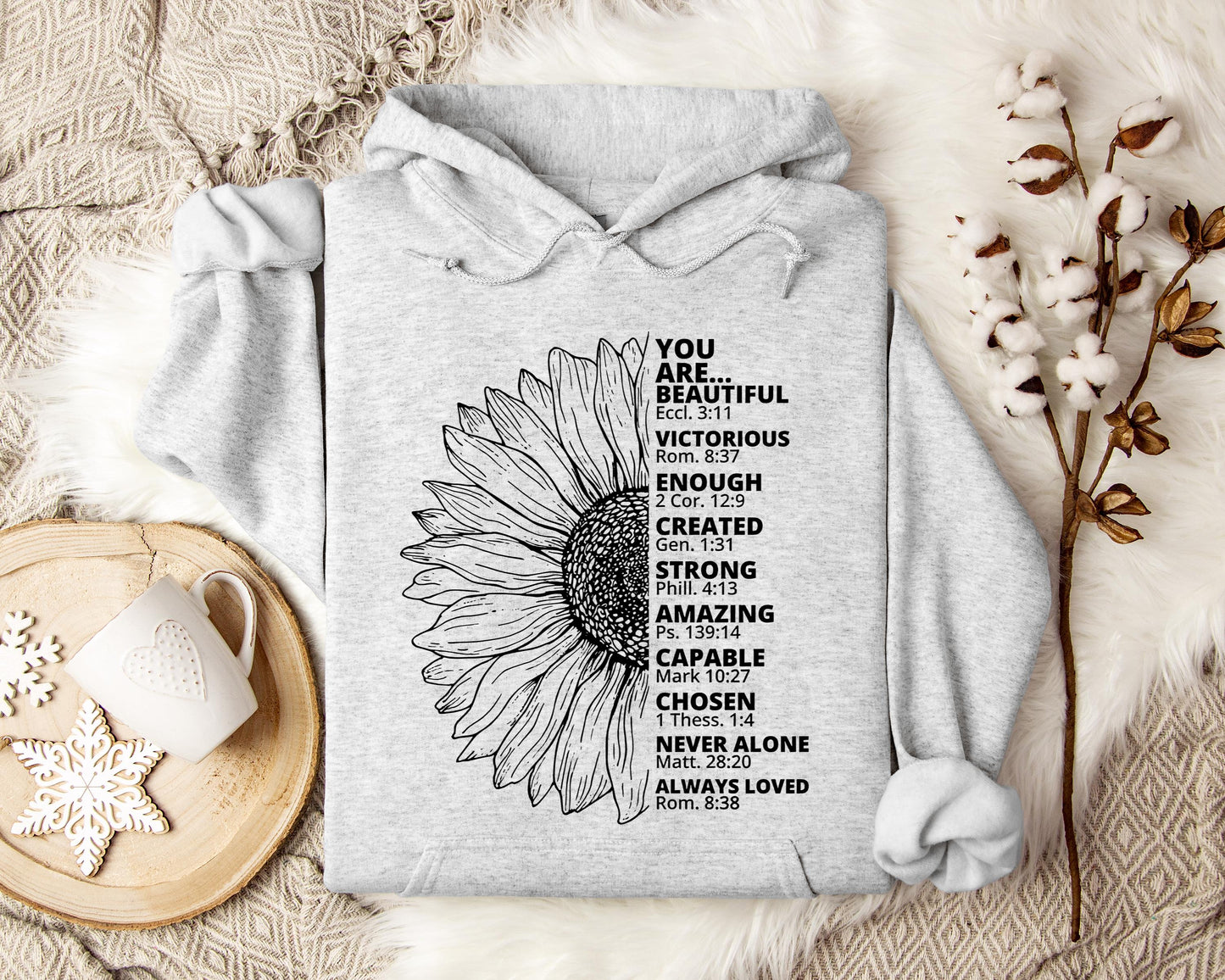 You Are Beautiful Victorious Enough Created Strong Amazing Capable Chosen Never Alone Always Loved