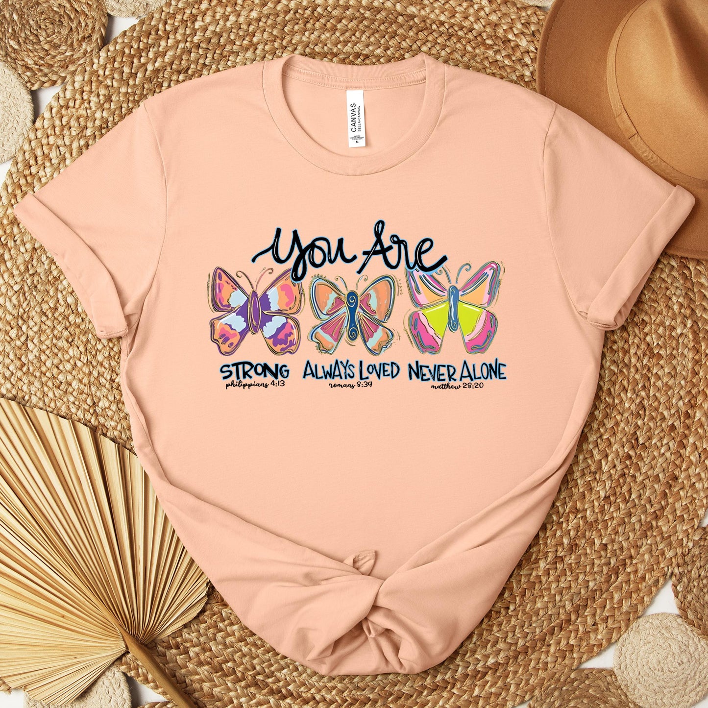 You Are Strong Always Loved Never Alone Premium T-shirt