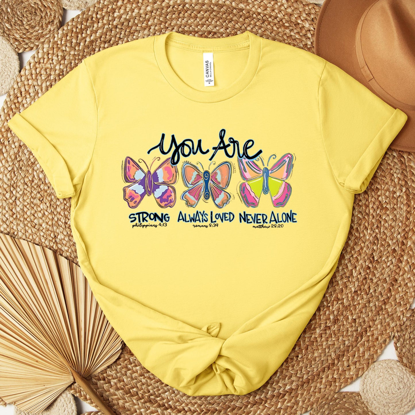 You Are Strong Always Loved Never Alone Premium T-shirt