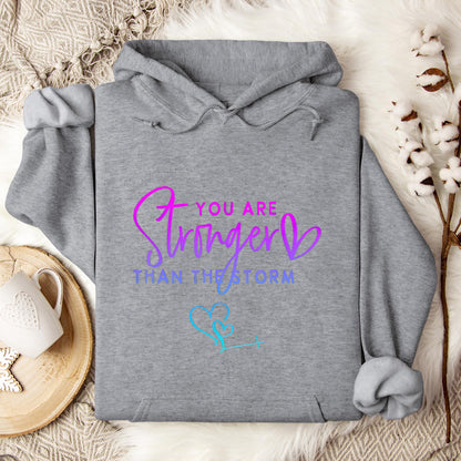 You Are Stronger Than The Storm 01 Hoodie