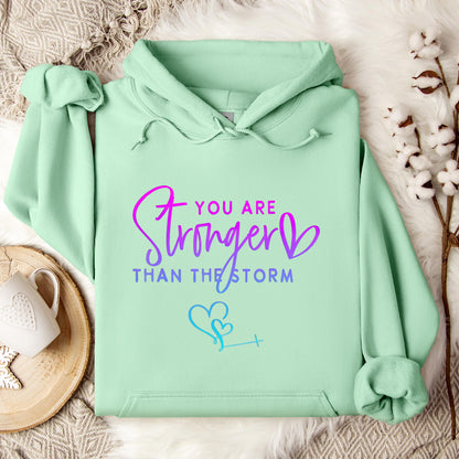 You Are Stronger Than The Storm 01 Hoodie