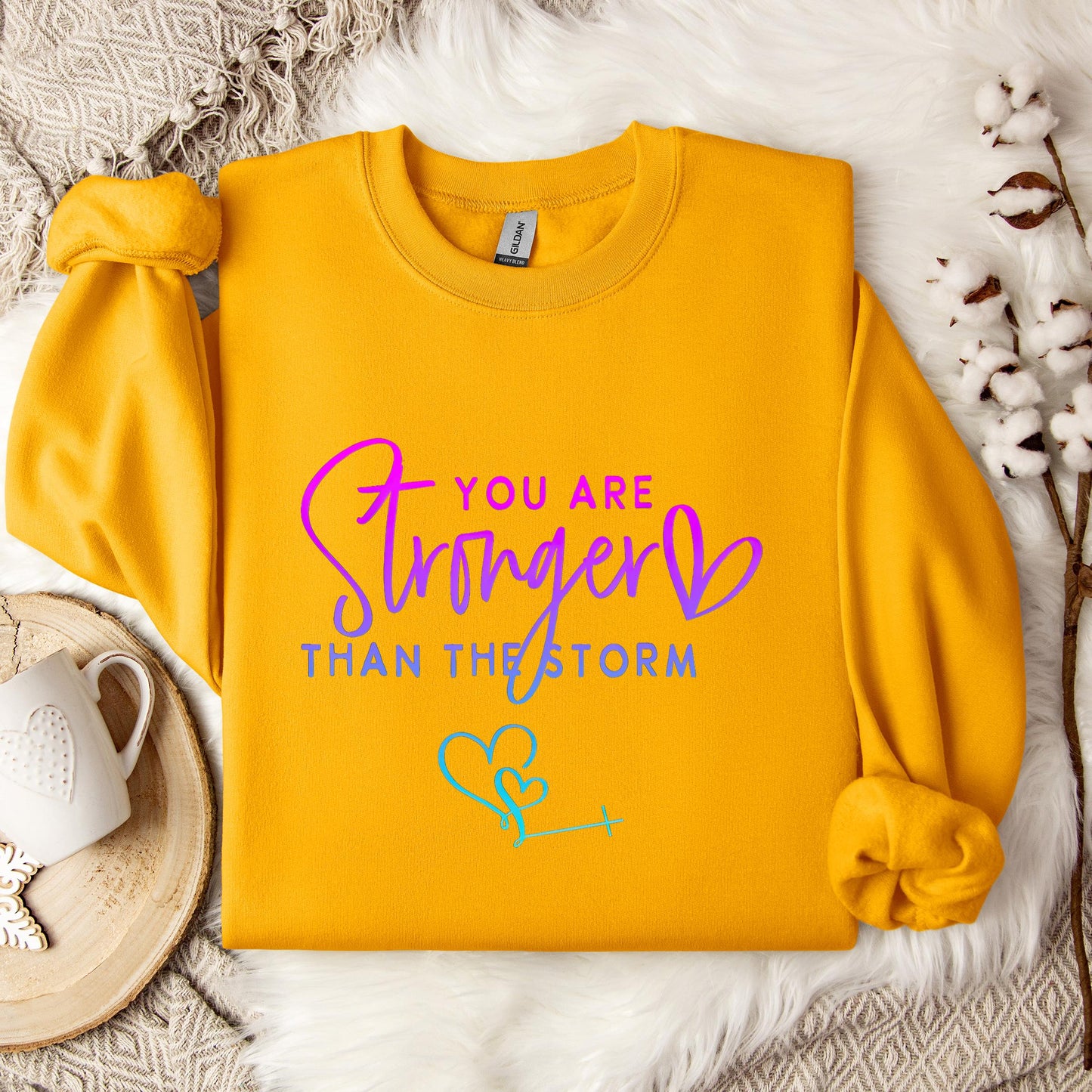 You Are Stronger Than The Storm 01 Sweatshirt