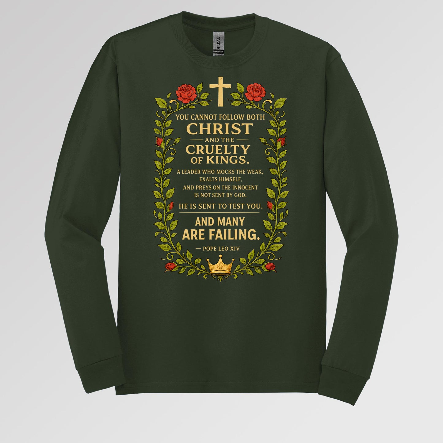 You Cannot Follow Both Christ And The Cruelty Of Kings 01