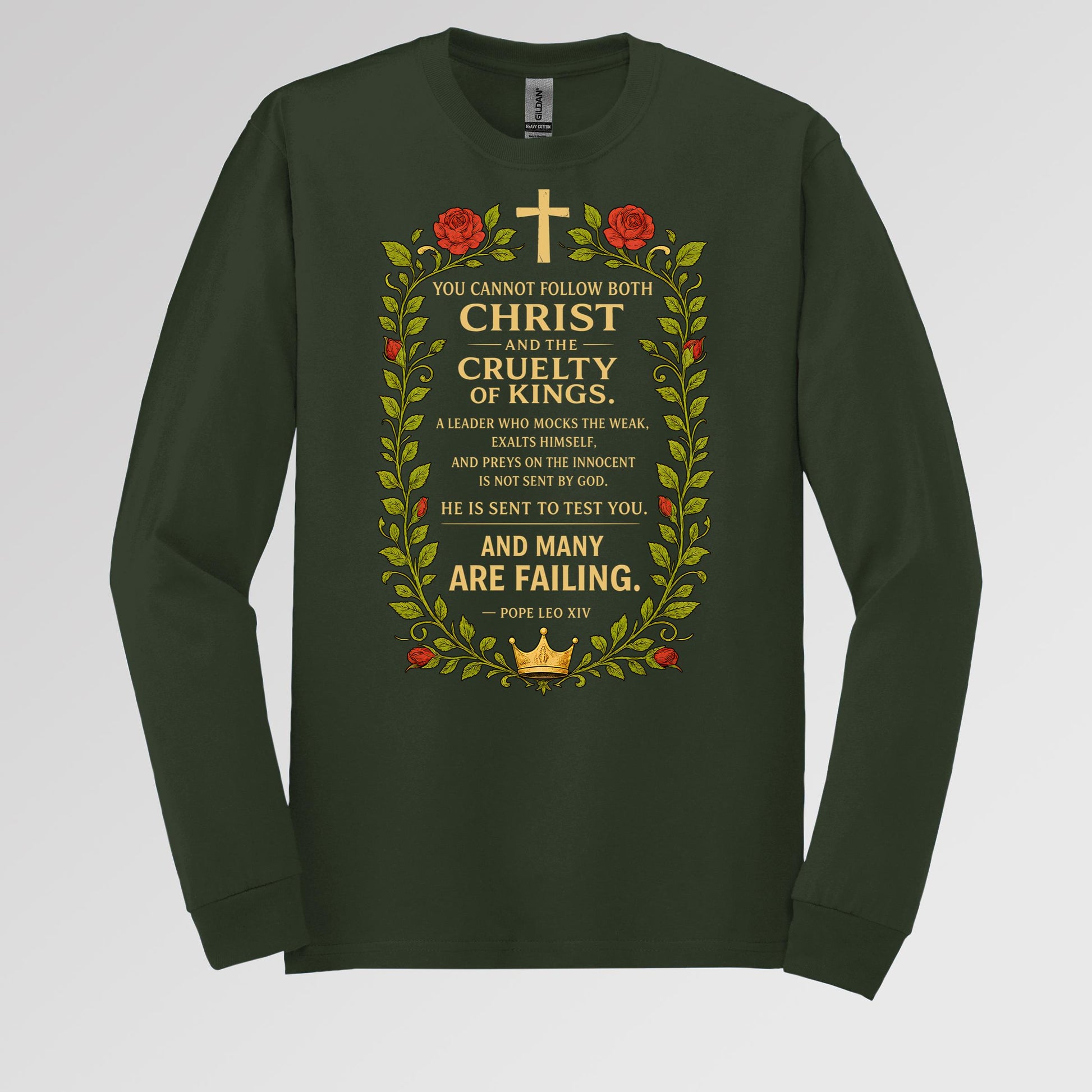 You Cannot Follow Both Christ And The Cruelty Of Kings 01