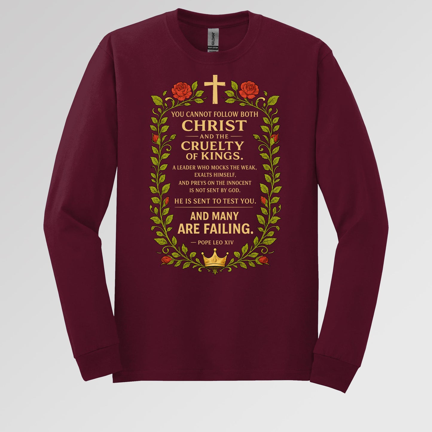 You Cannot Follow Both Christ And The Cruelty Of Kings 01