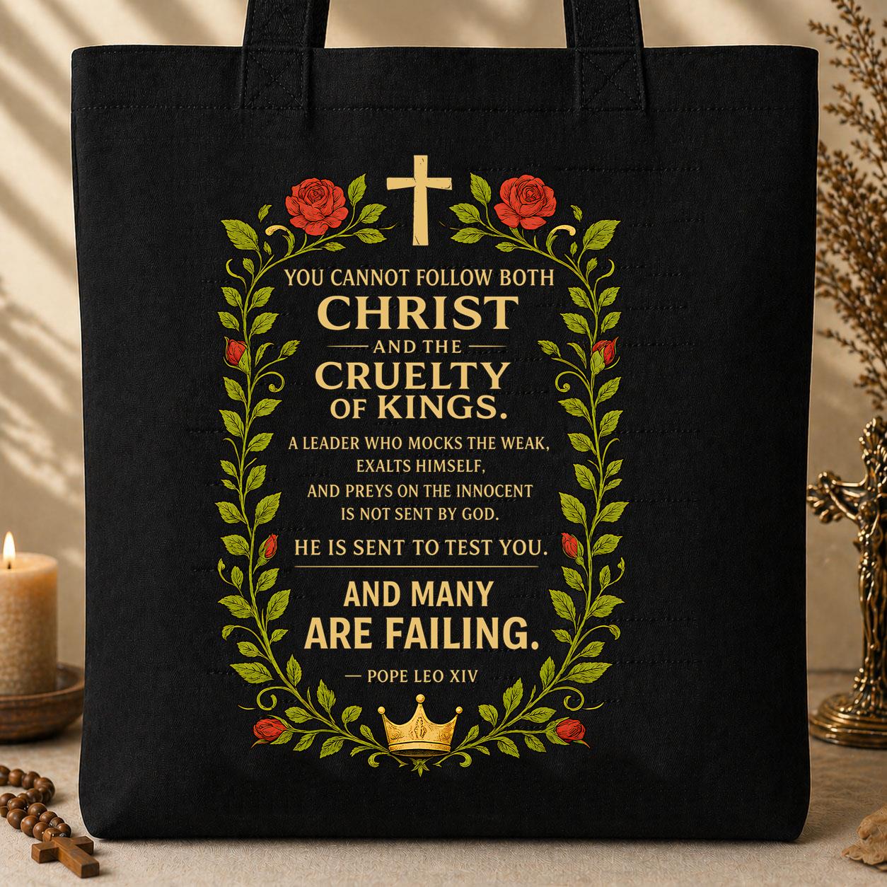 You Cannot Follow Both Christ And The Cruelty Of Kings 01