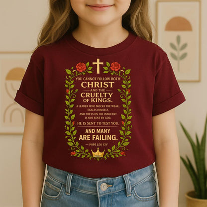 You Cannot Follow Both Christ And The Cruelty Of Kings 01
