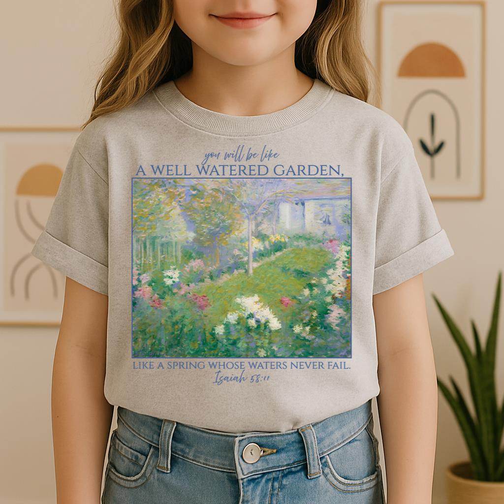 You Will Be Like A Well Watered Garden Like A Spring Whose Waters Never Fail Isaiah 58.11 01