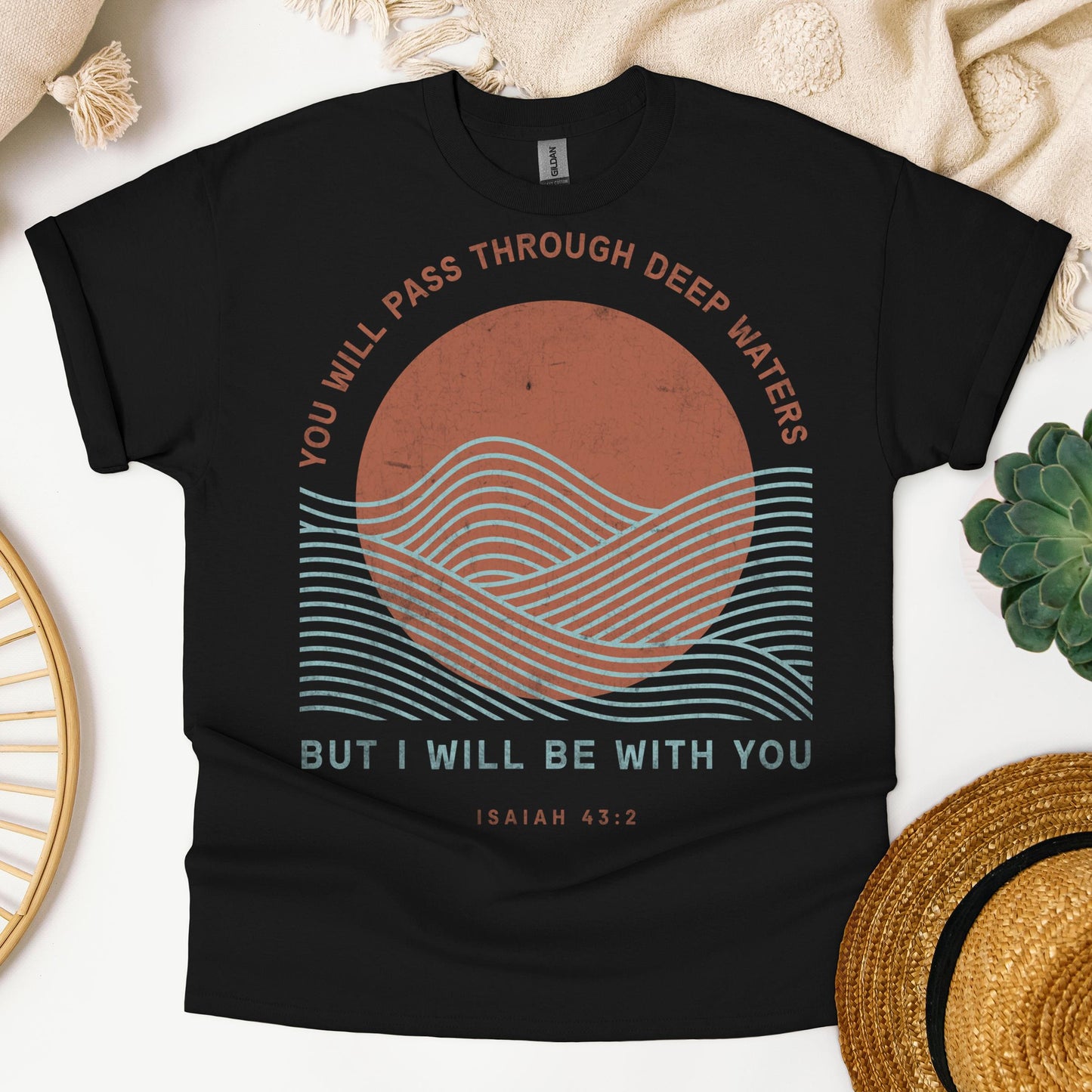 You Will Pass Through Deep Waters But I Will Be With You Isaiah 43.2 01