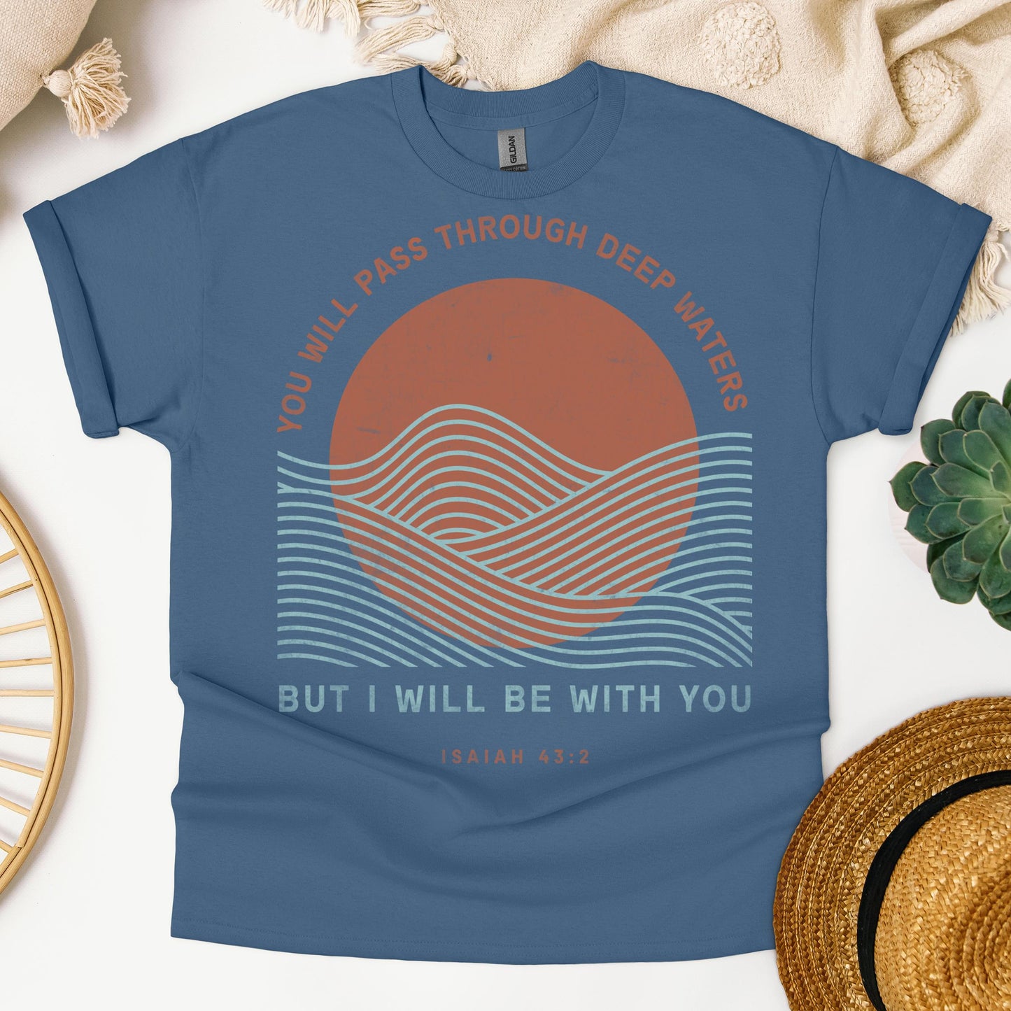 You Will Pass Through Deep Waters But I Will Be With You Isaiah 43.2 01