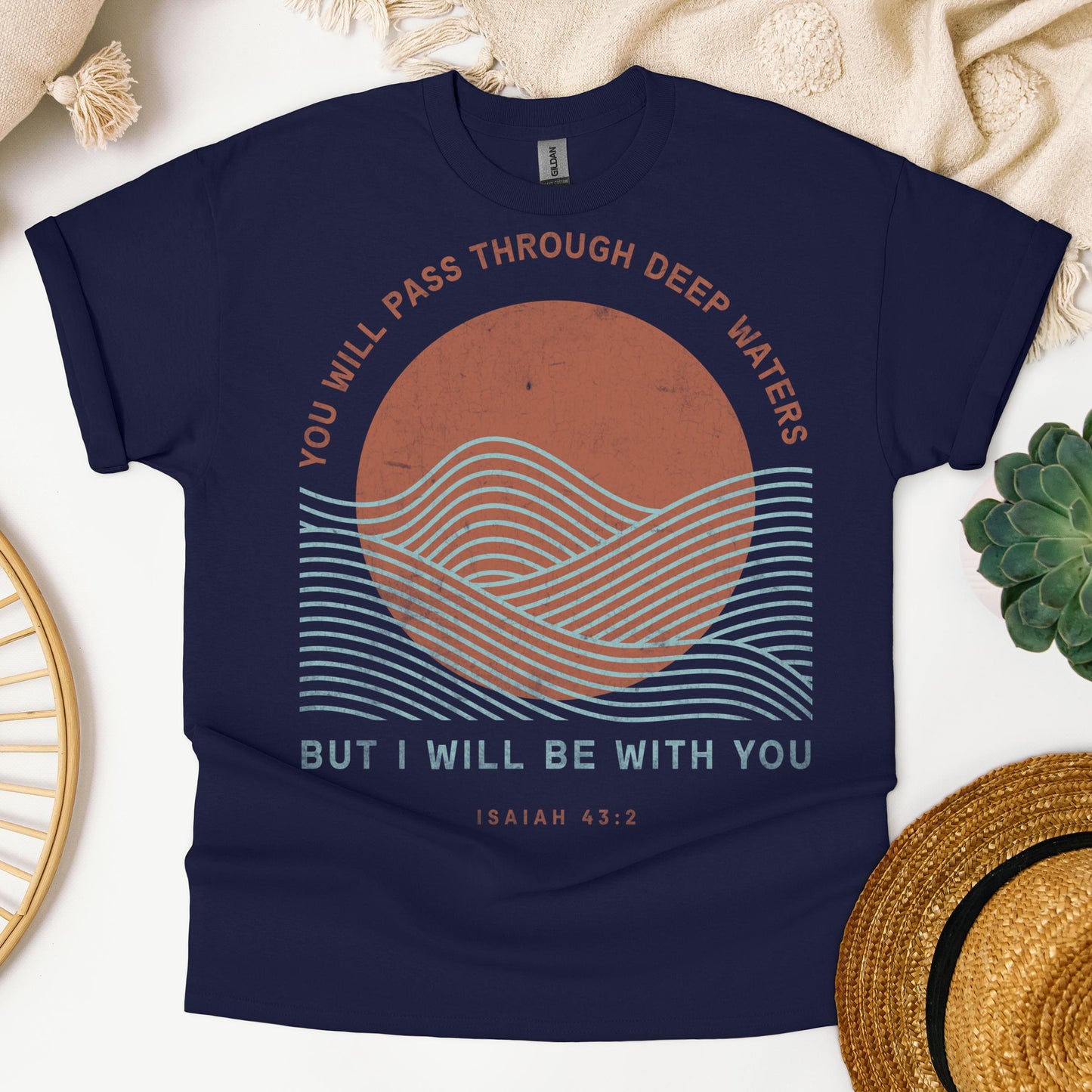 You Will Pass Through Deep Waters But I Will Be With You Isaiah 43.2 01