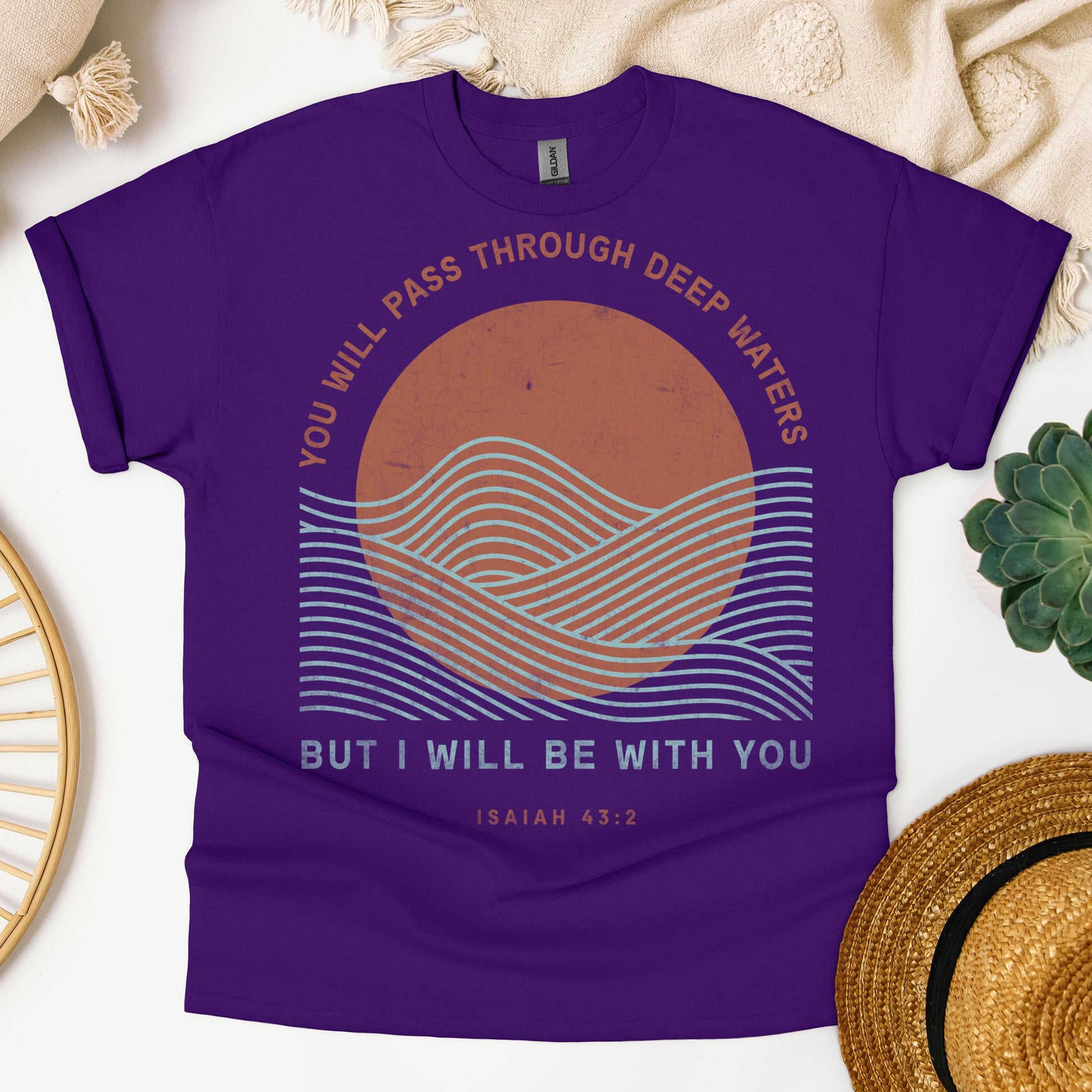 You Will Pass Through Deep Waters But I Will Be With You Isaiah 43.2 01